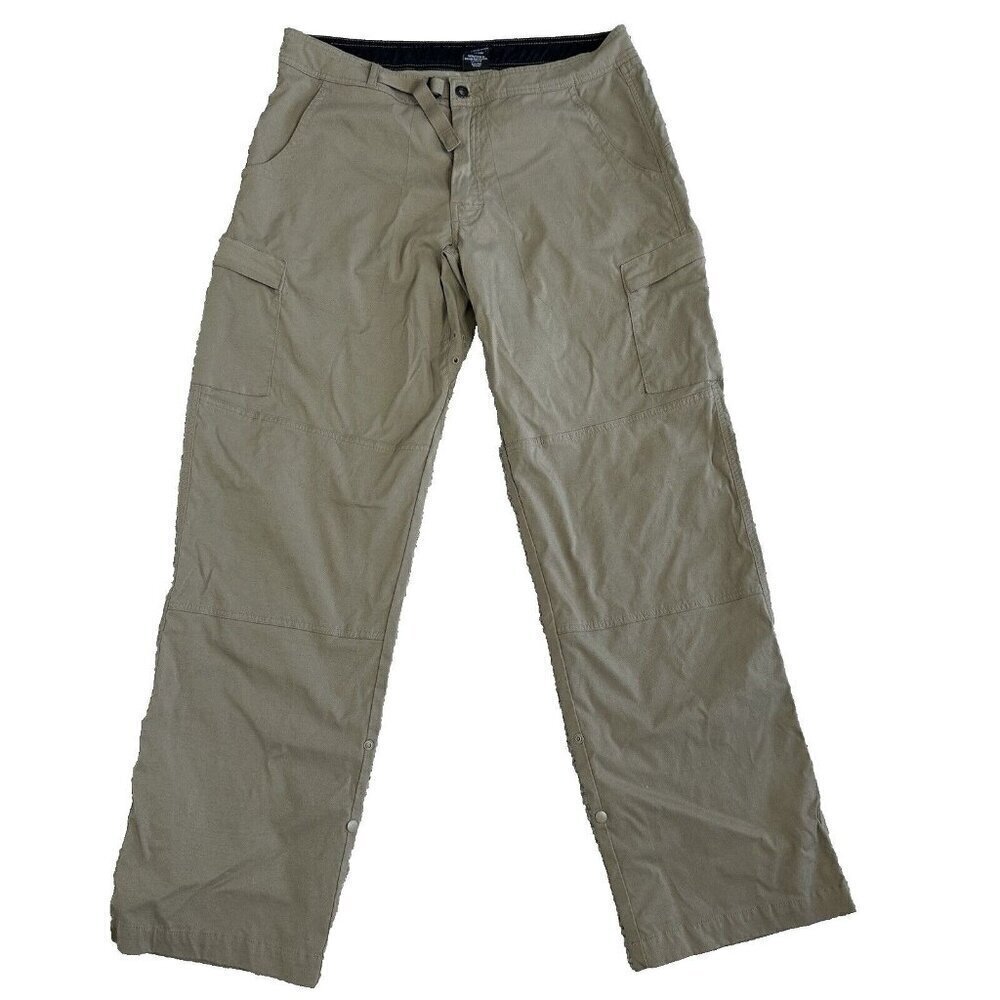 Prana‎ Hiking Convertible Pants Size XL Tan
